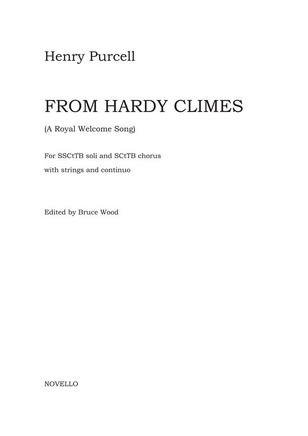 Henry Purcell: From Hardy Climes (A Royal Welcome Song)