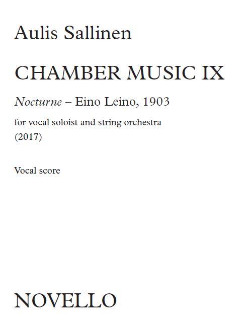 Aulis Sallinen: Chamber Music IX