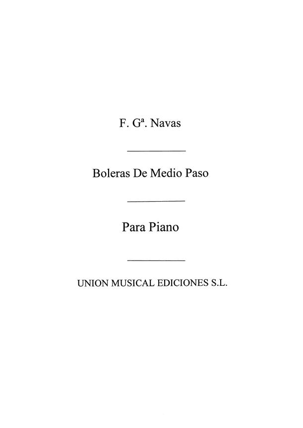 Garcia Navas: No.8 Boleras De Medio Paso deColeccion de Bailes Espanoles