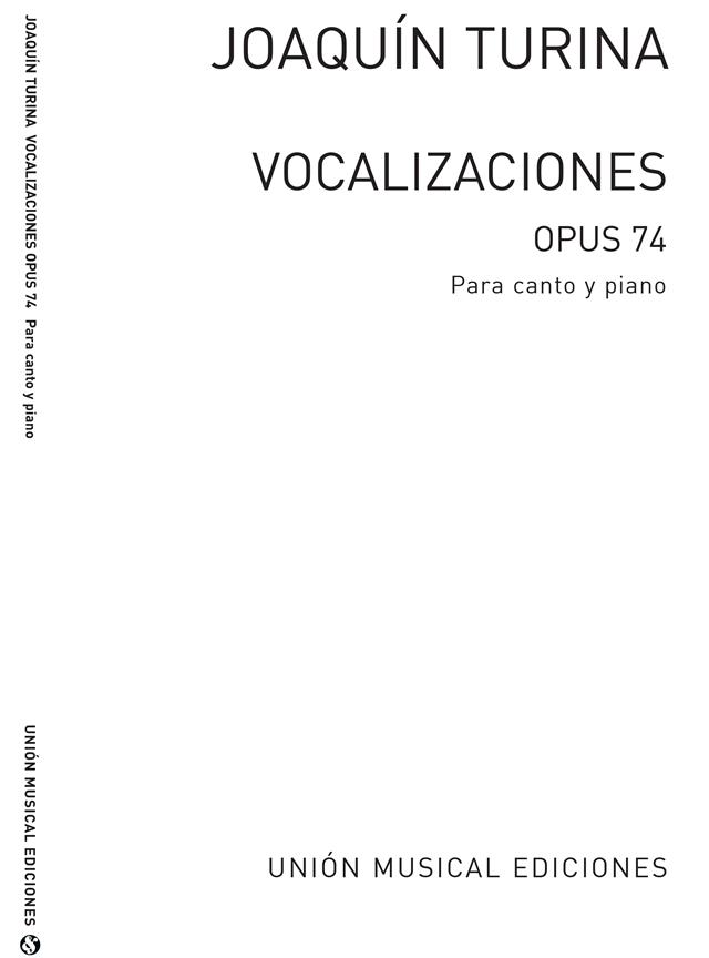 Turina: Vocalizaciones Op.74 Voice and Piano
