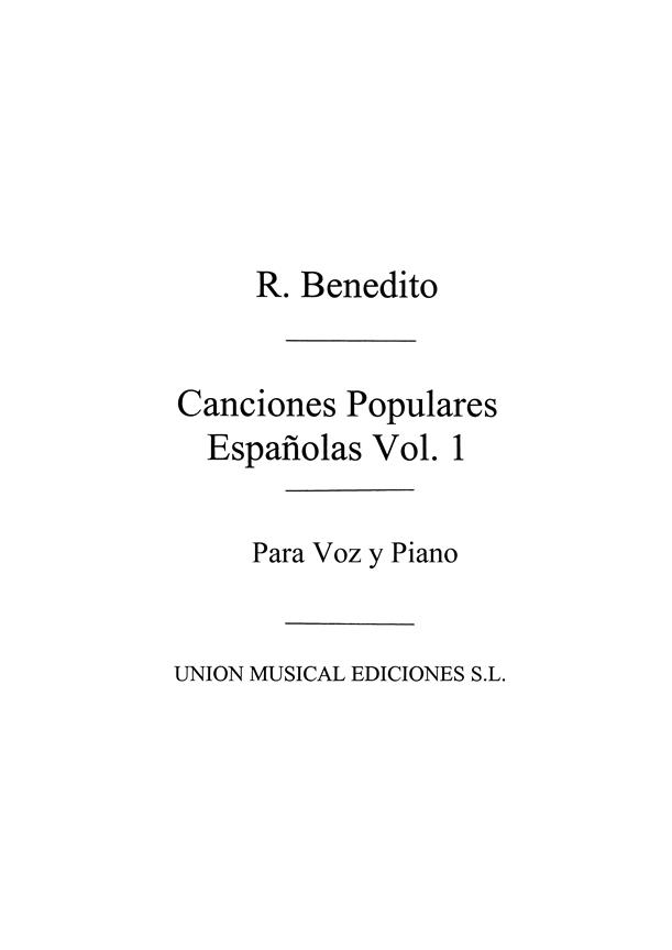 Benedito: Canciones Pop Espanolas Vol.1