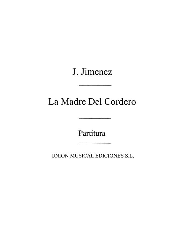 Gimenez: La Madre Del Cordero (Partitura)