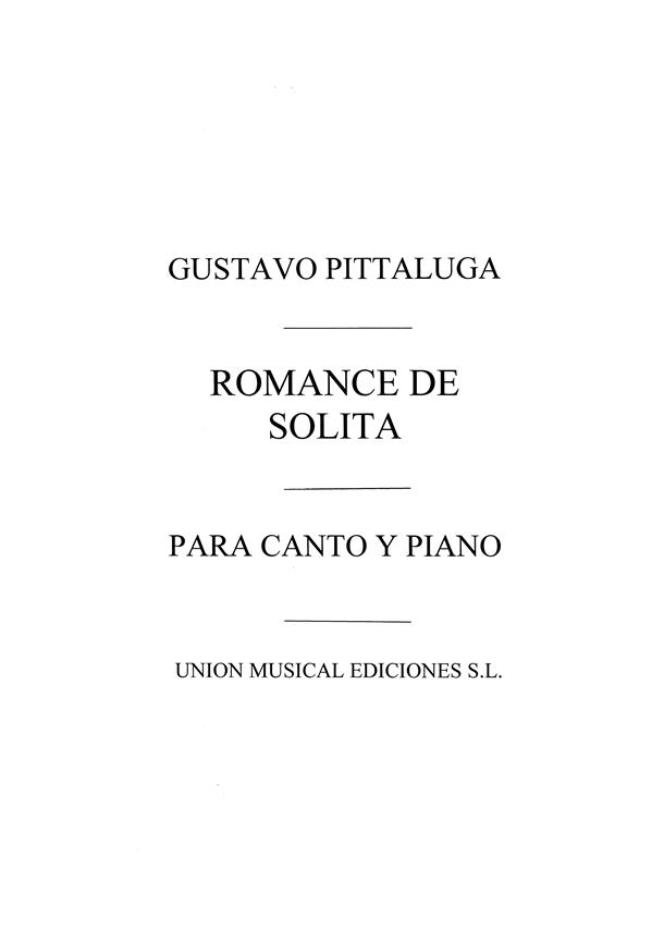 Pittaluga: Romance De Solita de La Romeria De los Cornudos