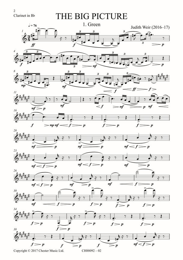 The Big Picture (Instrumental Parts)