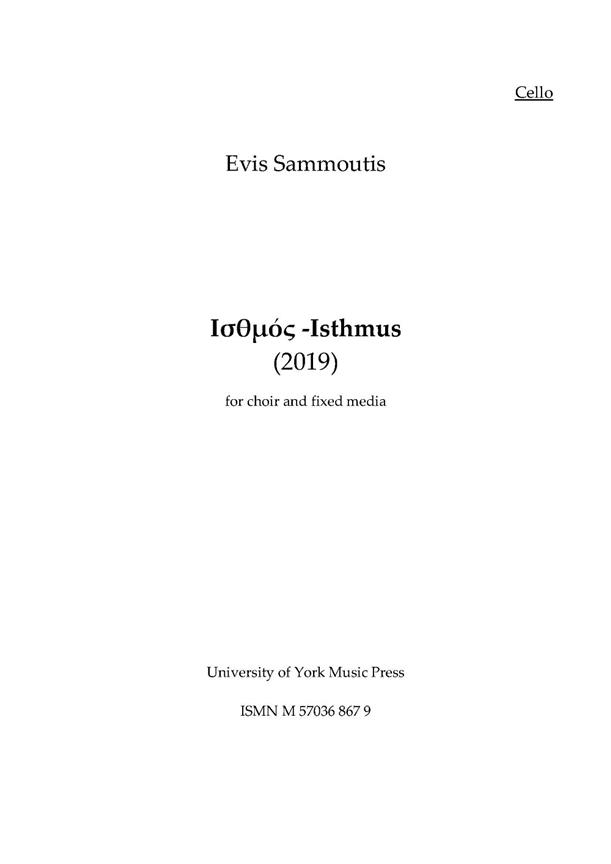 Isthmus : for choir and fixed media