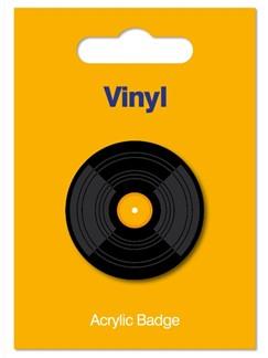 My World: Acrylic Badge - Vinyl