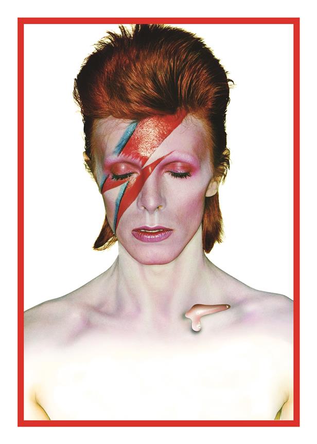 My World: Duffy Greetings Card - Aladdin Sane (Eyes Closed)