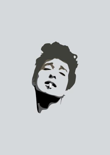 Pop Art: Bob Dylan - Greeting Card