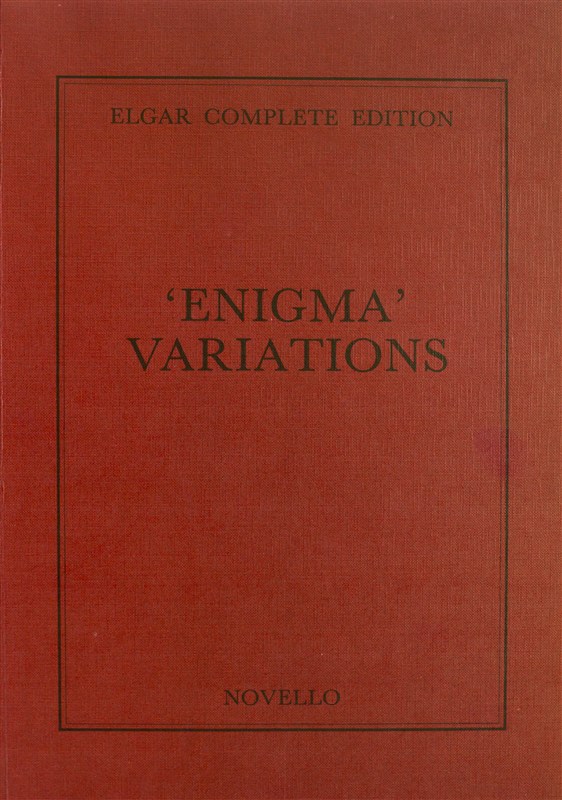 Edward Elgar: Enigma Variations Complete Edition (Full Score - Paper)