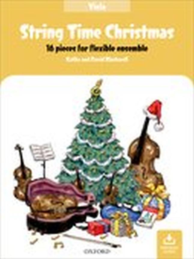 String Time Christmas : 16 pieces for flexible ensemble - Viola Book