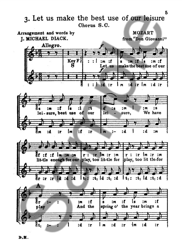 J. Michael Diack: The Boy Mozart (Chorus Edition)
