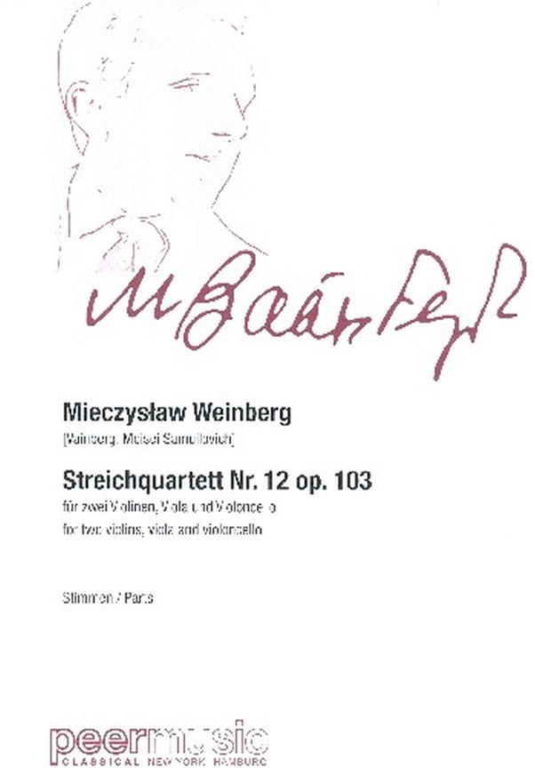 Streichquartett Nr 12 Opus 103
