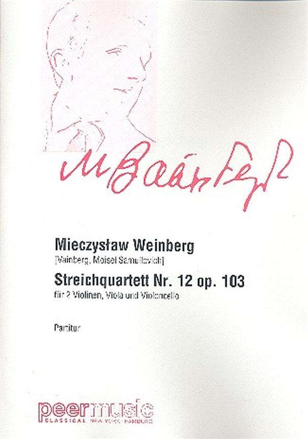Streichquartett Nr 12 Opus 103