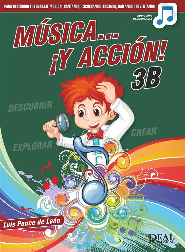 Música... ¡Y acción! 3B : Audio MP3 descargable