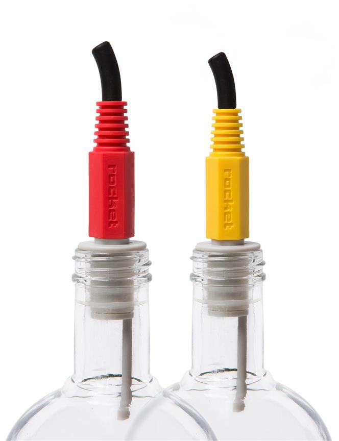 Rocket Gifts: Pourer Cap "Plug N Play" - Red
