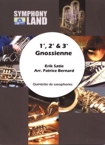 Gnossienne 1Er 2Ème Et 3Ème : Pour Quintette De Saxophones