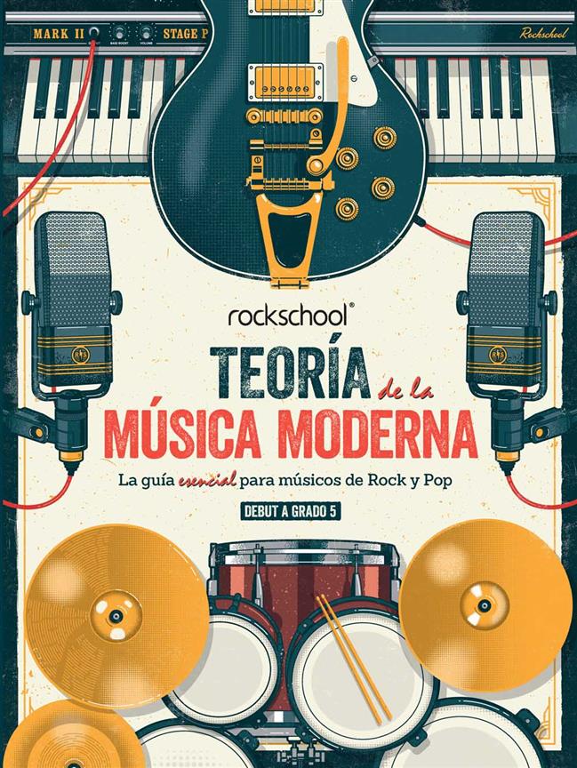 Popular Music Theory Guidebook Grades Debut to 5 : Spanish Edition