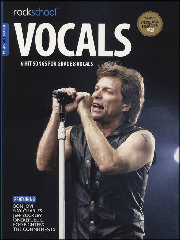Rockschool: Vocals Grade 8 - Male (Book/Audio)