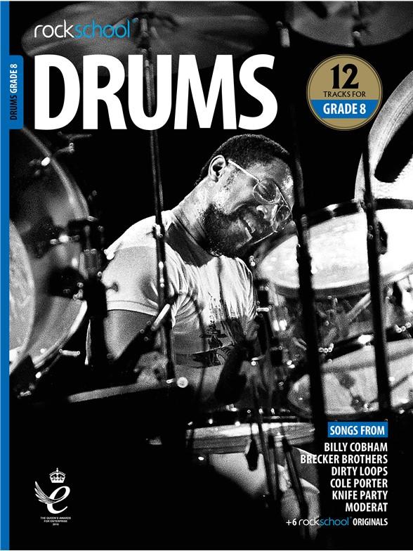 Rockschool: Drums Grade 8 2018+ (Book/Audio)