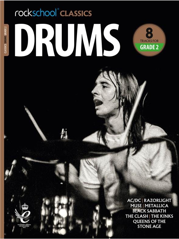 Rockschool Classics: Drums Grade 2 2018+ (Book/Audio)
