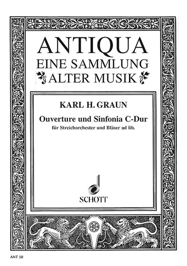 Overture and Sinfonia C major : C-Dur