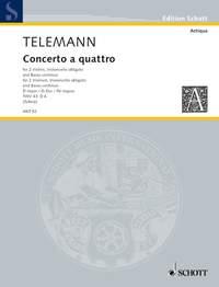 Concerto a quattro D major TWV 43: d 6 : D-Dur