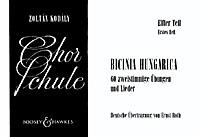 Chorschule / Bicinia Hungarica : 60 zweistimmige Ubungen und Lieder