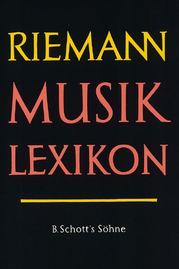 Riemann Musiklexikon Band 3 : Sachteil A-Z