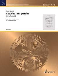 Couplet Sans Paroles : (Style francais)