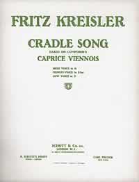 Cradle Song 1915 : Caprice Viennois