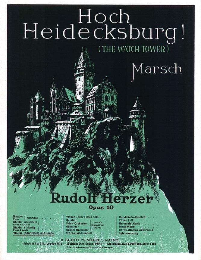 Hoch Heidecksburg op. 10 : March