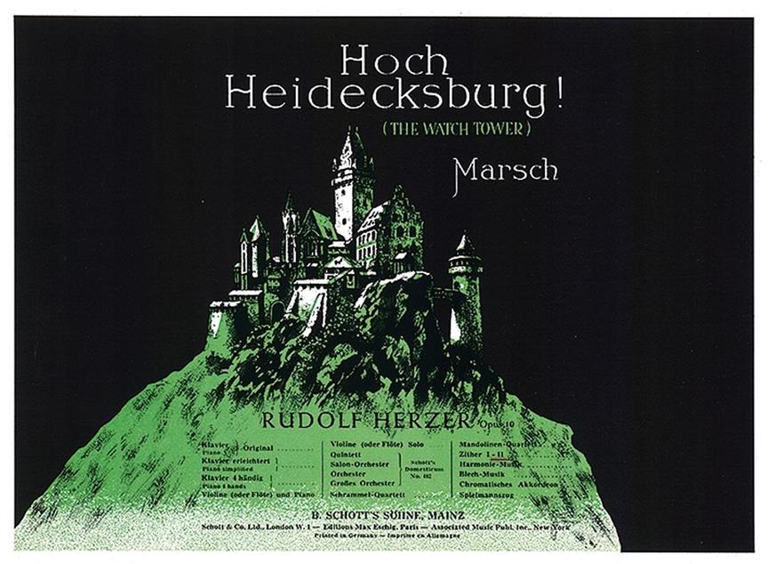 Hoch Heidecksburg op. 10 : Marsch (Munchner Stimmung)