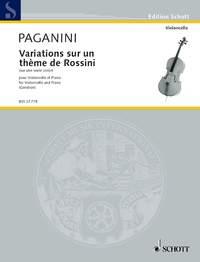 Variations sur un thème de Rossini : sur une seule corde