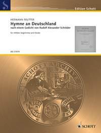 Hymne an Deutschland : Land des Glaubens, deutsches Land