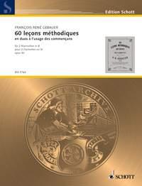 60 lecons methodiques op. 30 : en duos à l'usage des commencans