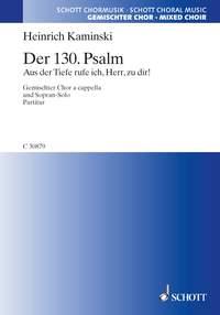 Der 130. Psalm op. 1a : Aus der Tiefe rufe ich, Herr, zu dir!