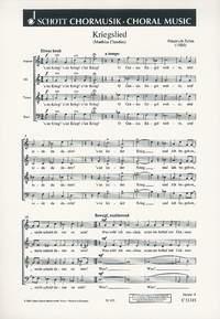 Kriegslied : (Song of War)