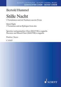 Silent Night, Holy Night : 3 Variations and a consequent phrase from the distance