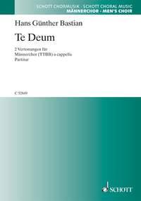 Te Deum : 2 Vertonungen