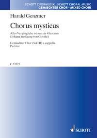 Chorus mysticus GeWV 47 : Alles Vergangliche ist nur ein Gleichnis