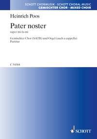 Pater noster : super mi-fa-mi