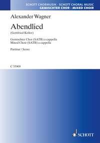 Abendlied : Nach Worten von Gottfried Keller