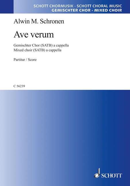Ave verum : Text: 14. Jahrhundert