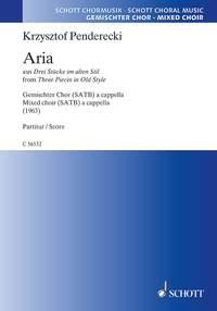 Aria : from Three Pieces in Old Style