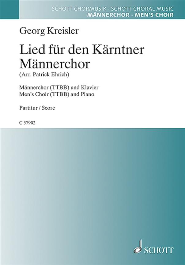 Lied Für Den Kärntner Männerchor : Georg Kreisler - Lieder und Chansons