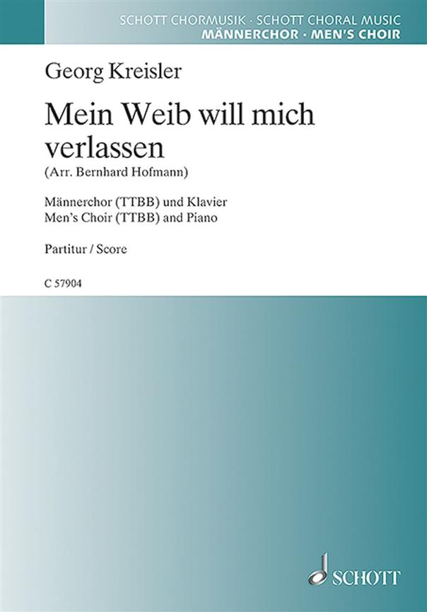 Mein Weib Will Mich Verlassen : Georg Kreisler - Lieder und Chansons