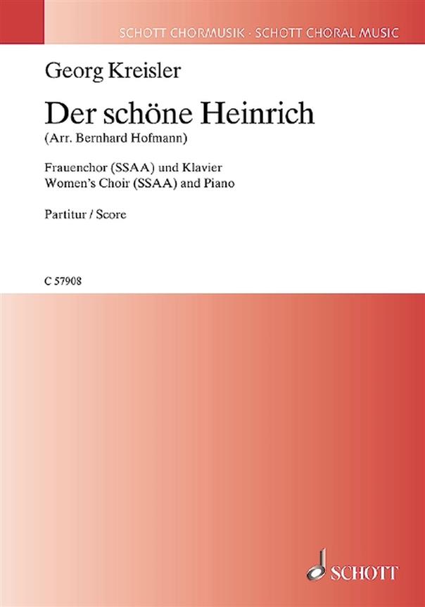 Der Schöne Heinrich : Georg Kreisler - Lieder und Chansons