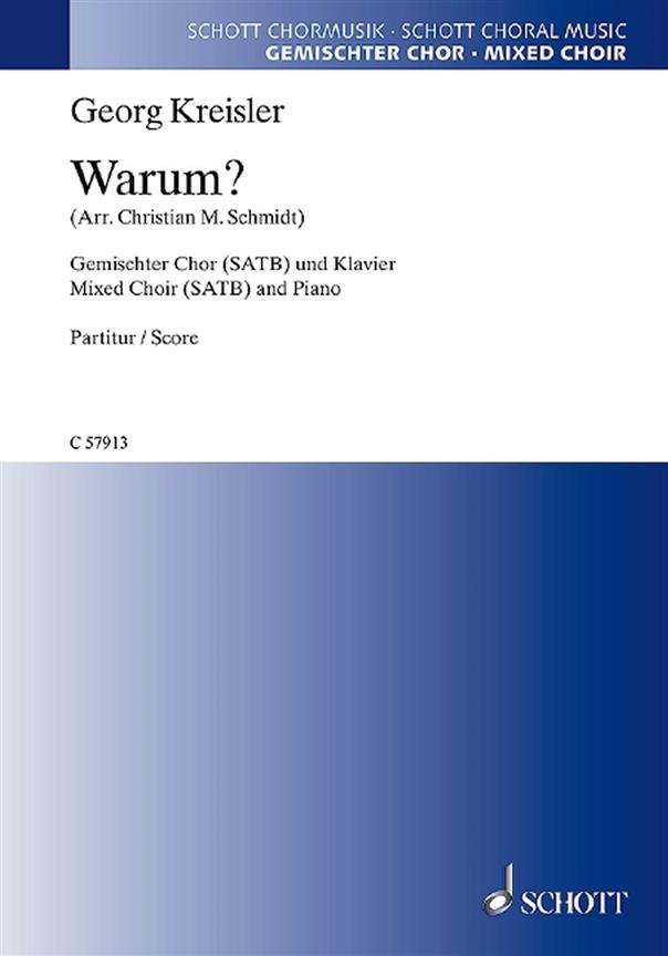 Warum? : Georg Kreisler - Lieder und Chansons