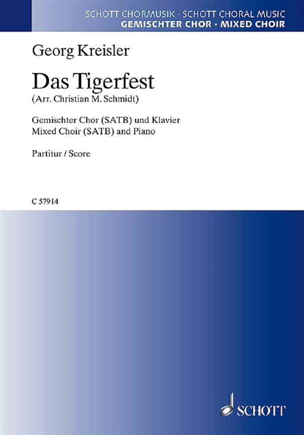 Das Tigerfest : Georg Kreisler - Lieder und Chansons