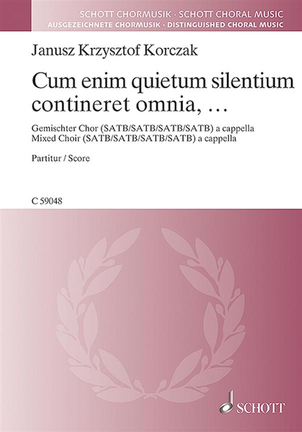 Cum Enim Quietum Silentium Contineret Omnia, ...